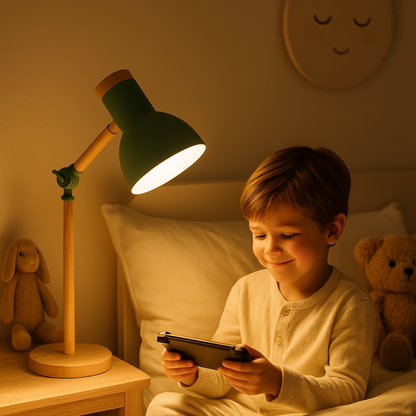 Modern Table Lamps for Bedroom, Adjustable Desk Lamp with Nordic Design