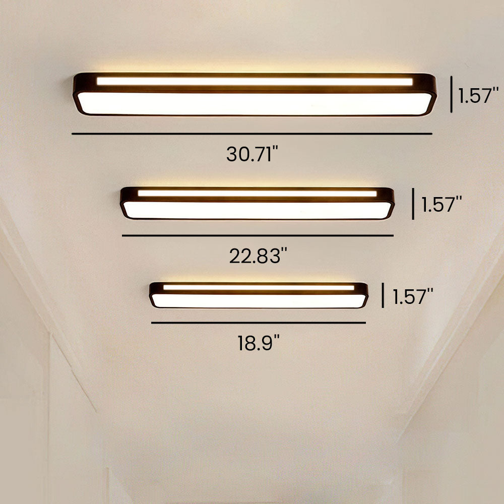 LED Ceiling Light Fixture, Hallway Light Fixture with Remote Control Dimming Option – image 13