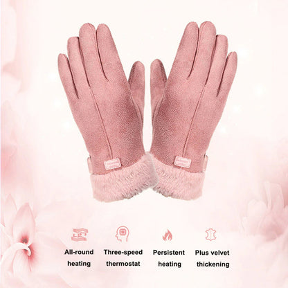 Heated Gloves Rechargeable, Electric Heating Gloves with 3 Heat Levels – image 8