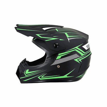 Dirt Bike Helmet, Off Road Motocross Helmet with Reinforced Chin Guard – image 36