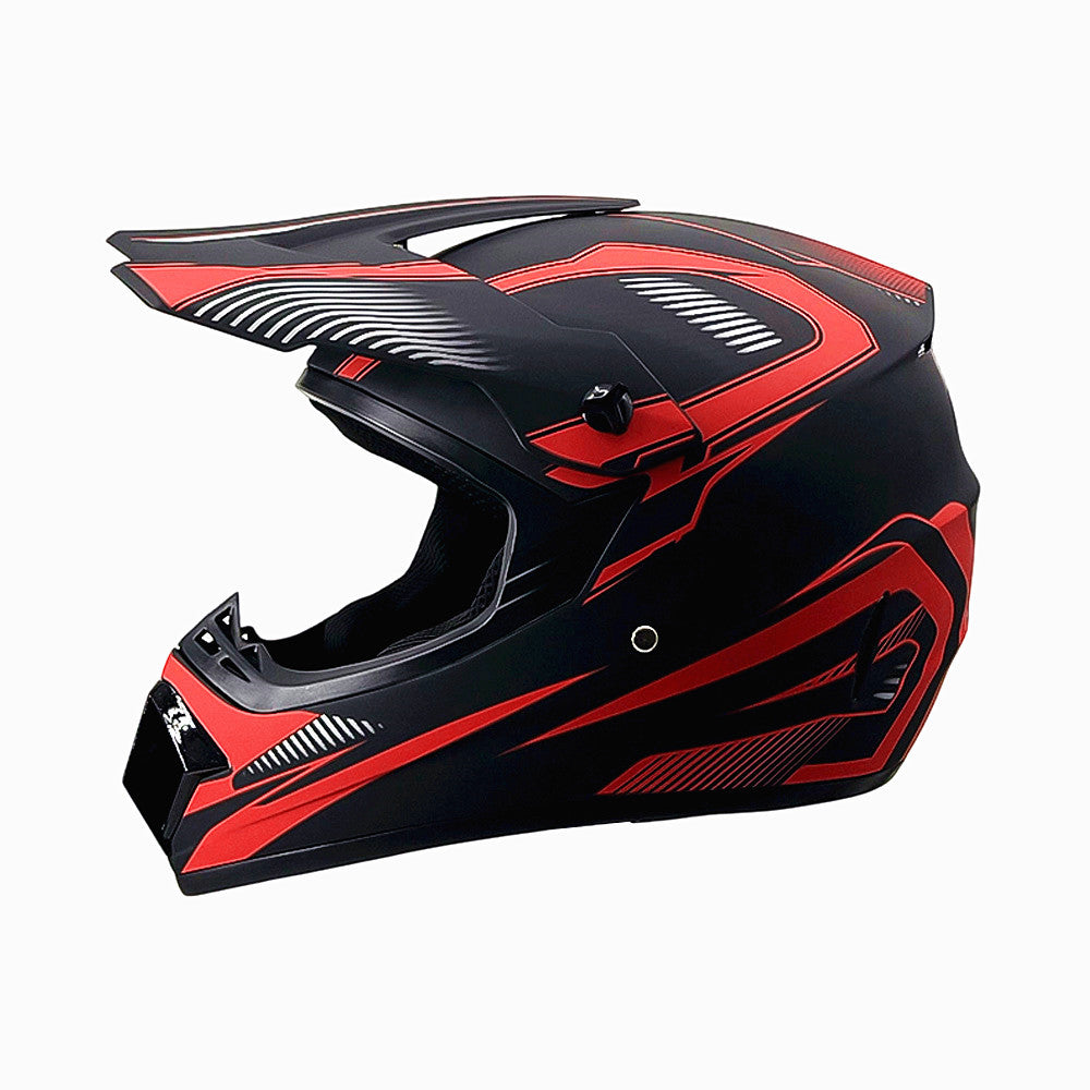 Dirt Bike Helmet, Full Face Motorcycle Helmet with Visor – image 19