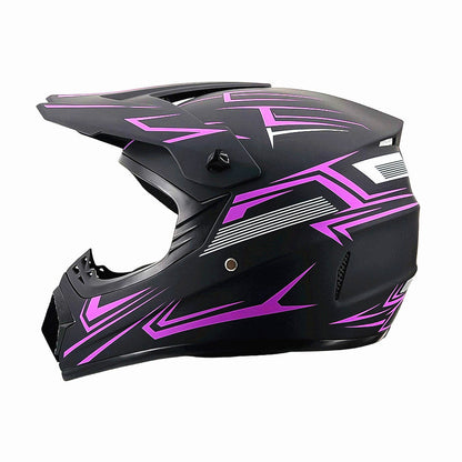Dirt Bike Helmet, Off Road Motocross Helmet with Reinforced Chin Guard – image 14