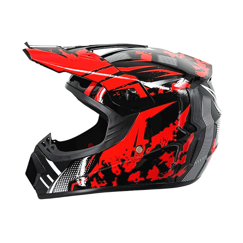 Dirt Bike Helmet, Full Face Motorcycle Helmet with Visor