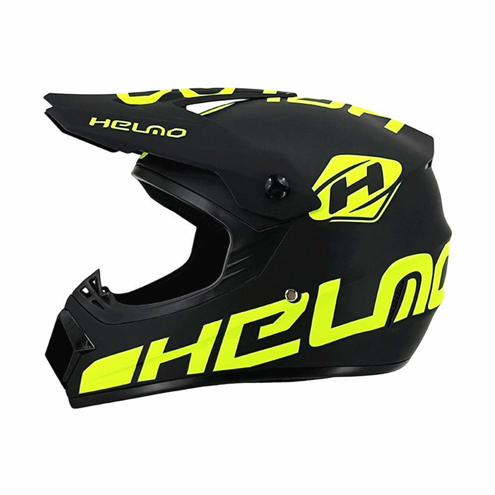 Dirt Bike Helmet, Full Face Motorcycle Helmet with Visor, Motocross Helmet with Reinforced Chin Guard for Off Road_55