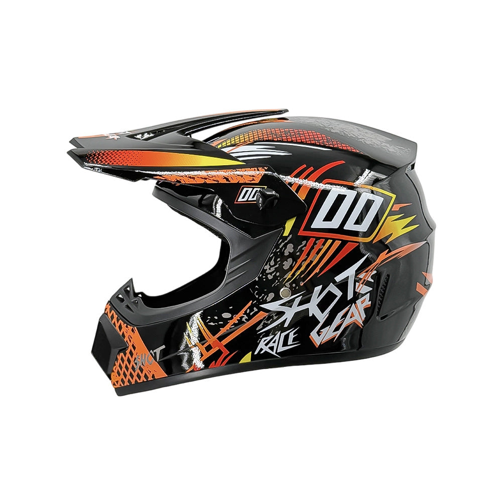 Dirt Bike Helmet, Off Road Motocross Helmet with Reinforced Chin Guard – image 20