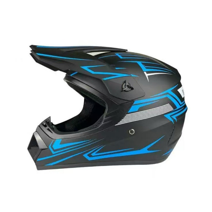 Dirt Bike Helmet, Full Face Motorcycle Helmet with Visor, Motocross Helmet with Reinforced Chin Guard for Off Road_63