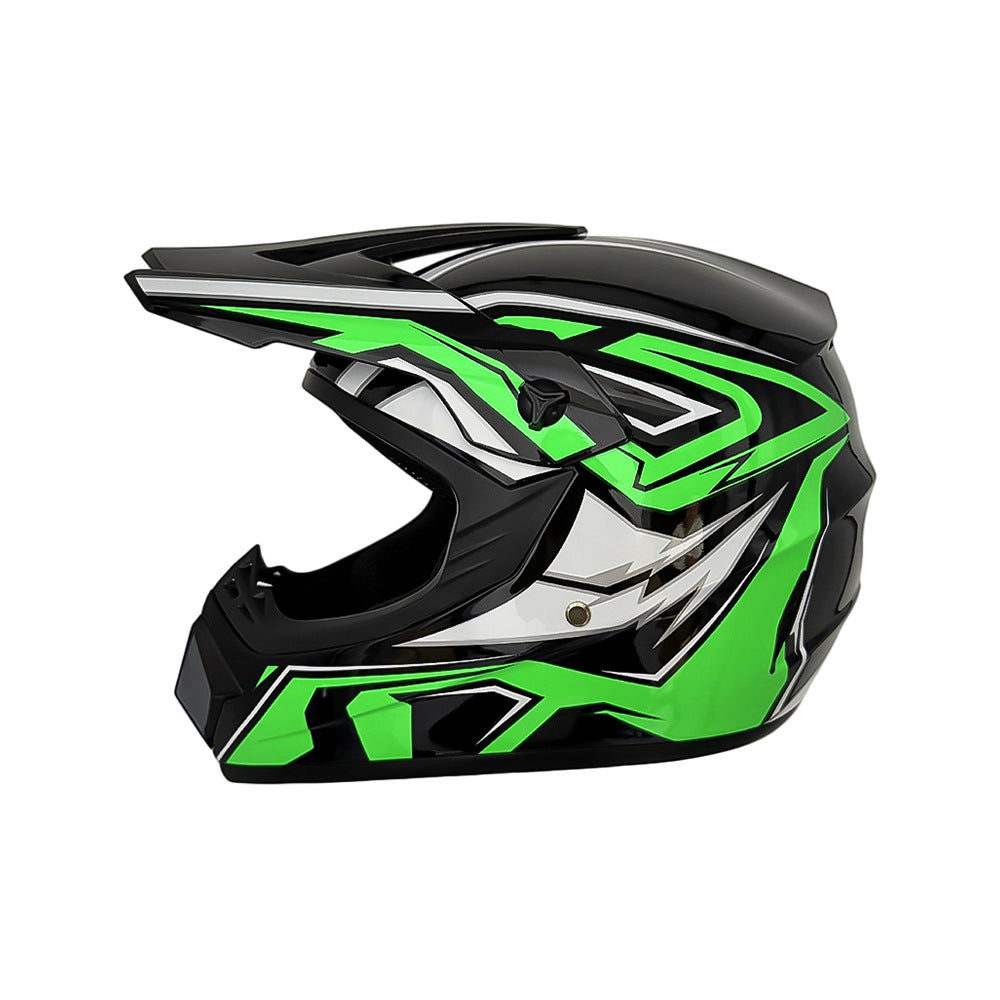 Dirt Bike Helmet, Full Face Motorcycle Helmet with Visor, Motocross Helmet with Reinforced Chin Guard for Off Road_60