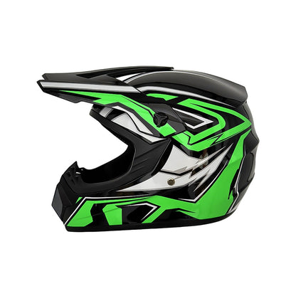 Dirt Bike Helmet, Full Face Motorcycle Helmet with Visor, Motocross Helmet with Reinforced Chin Guard for Off Road_60