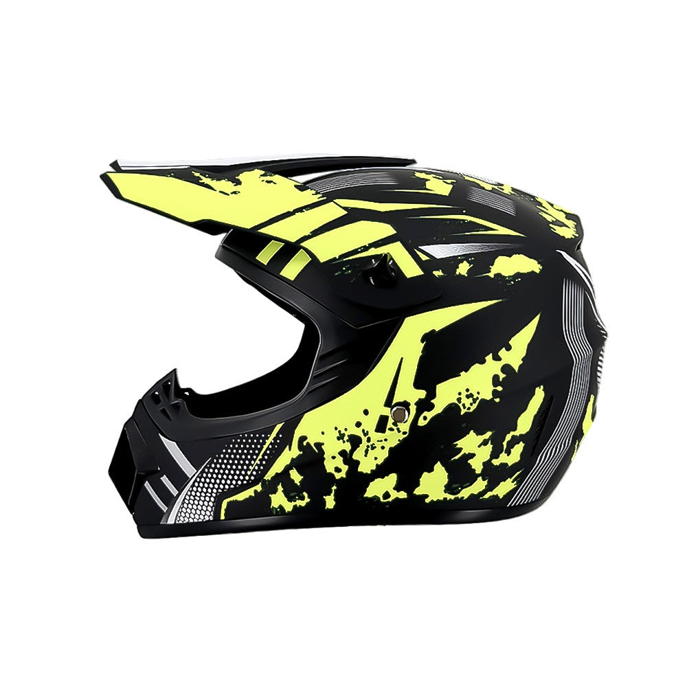 Dirt Bike Helmet, Full Face Motorcycle Helmet with Visor – image 43
