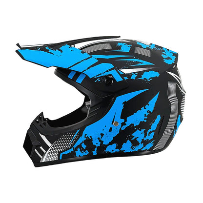 Dirt Bike Helmet, Off Road Motocross Helmet with Reinforced Chin Guard – image 34
