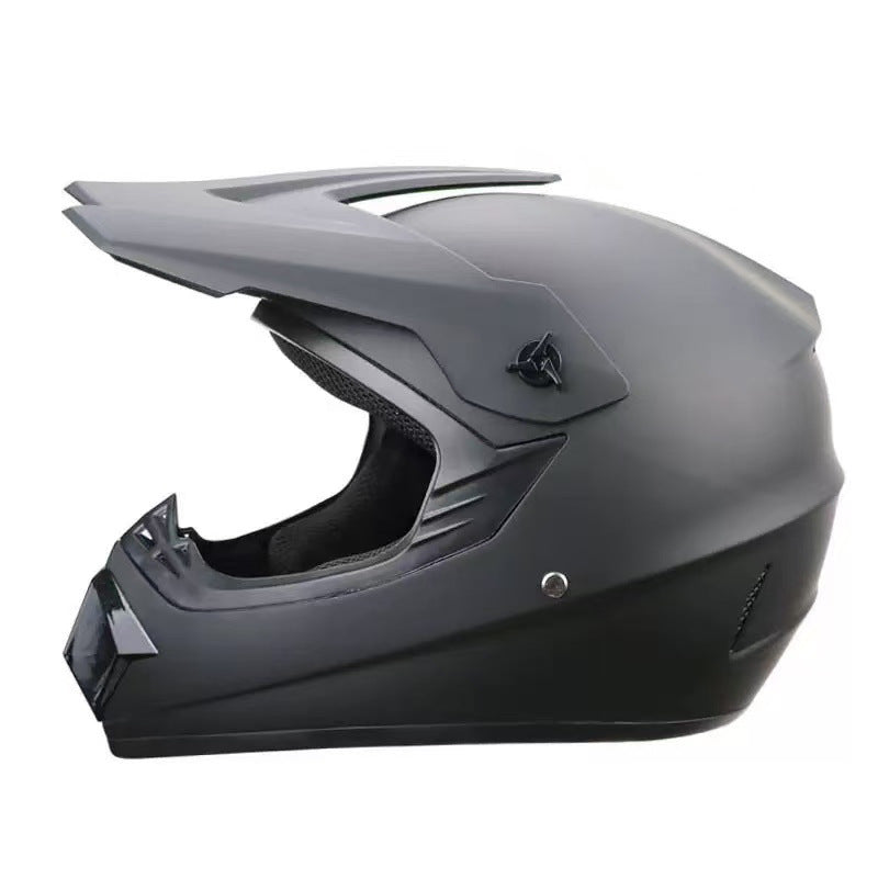 Dirt Bike Helmet, Full Face Motorcycle Helmet with Visor, Motocross Helmet with Reinforced Chin Guard for Off Road_52