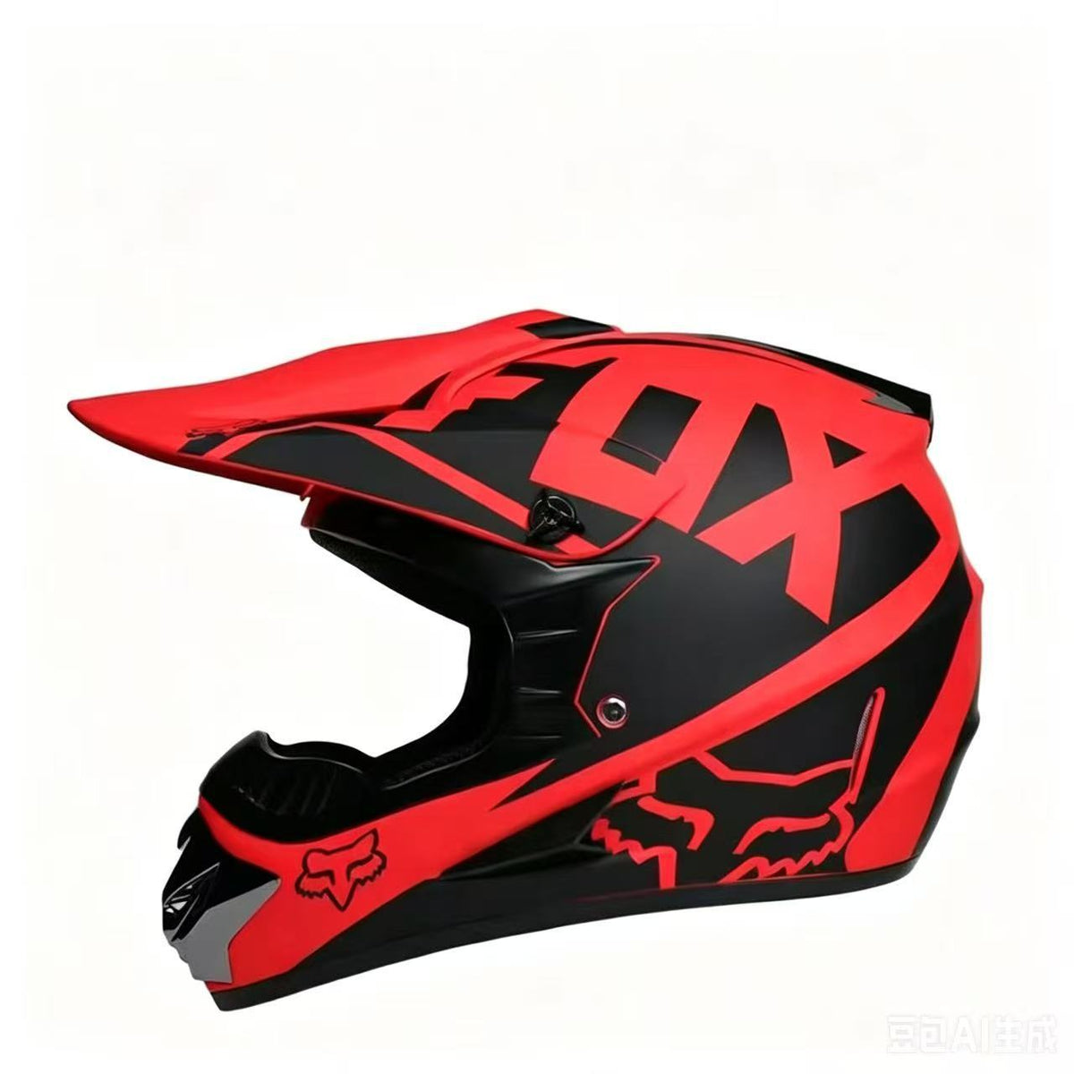 Dirt Bike Helmet, Full Face Motorcycle Helmet with Visor – image 39