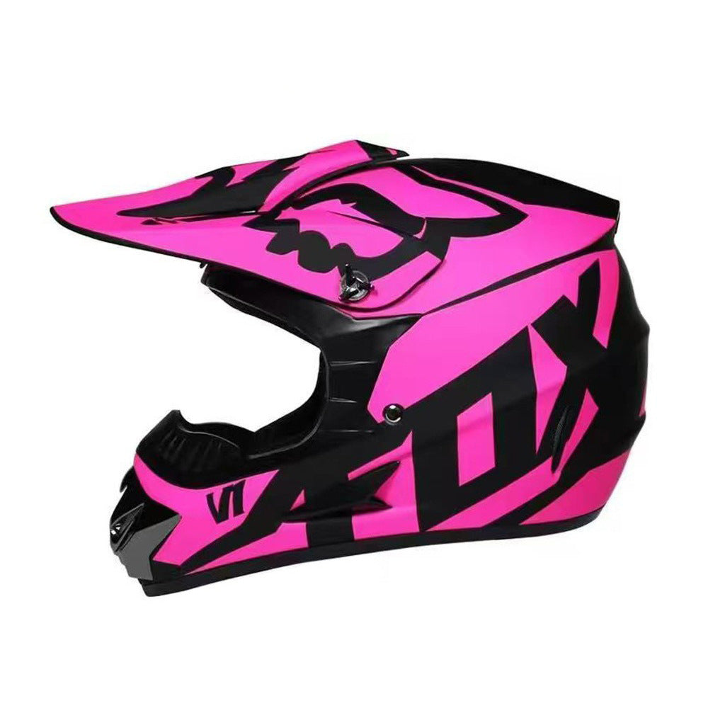 Dirt Bike Helmet, Full Face Motorcycle Helmet with Visor – image 31