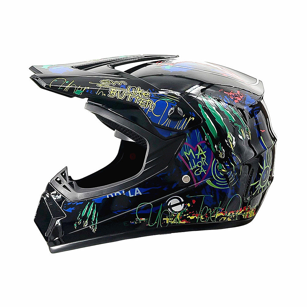 Dirt Bike Helmet, Off Road Motocross Helmet with Reinforced Chin Guard – image 30