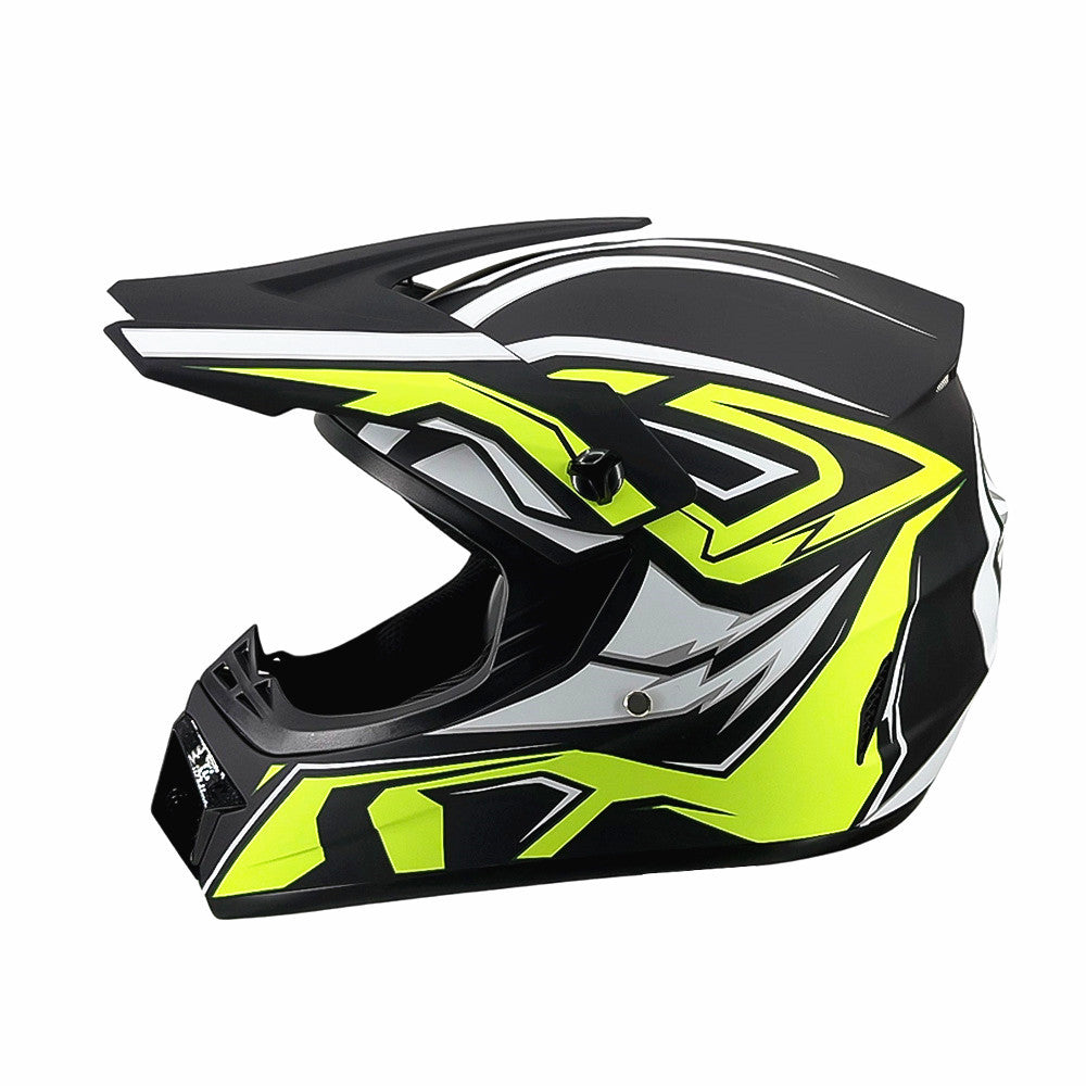 Dirt Bike Helmet, Off Road Motocross Helmet with Reinforced Chin Guard – image 48