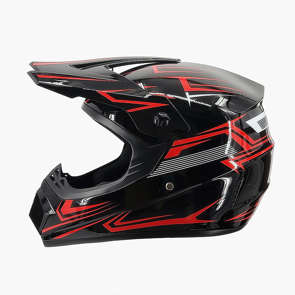 Dirt Bike Helmet, Full Face Motorcycle Helmet with Visor – image 29