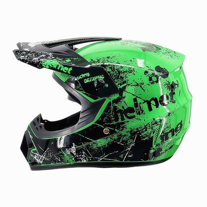 Dirt Bike Helmet, Off Road Motocross Helmet with Reinforced Chin Guard – image 8