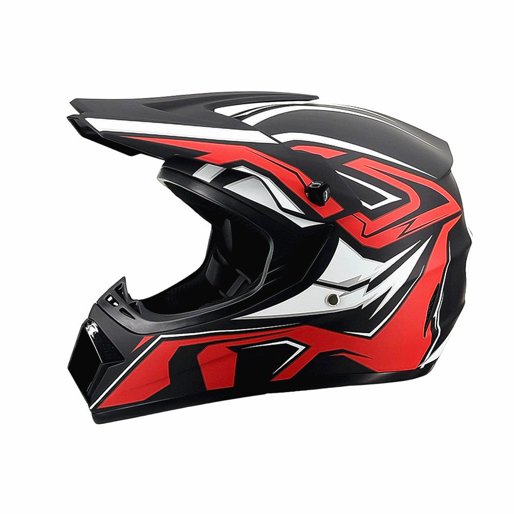 Dirt Bike Helmet, Full Face Motorcycle Helmet with Visor – image 45