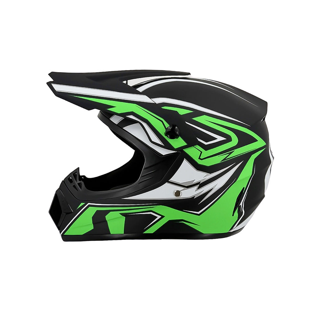Dirt Bike Helmet, Full Face Motorcycle Helmet with Visor – image 27