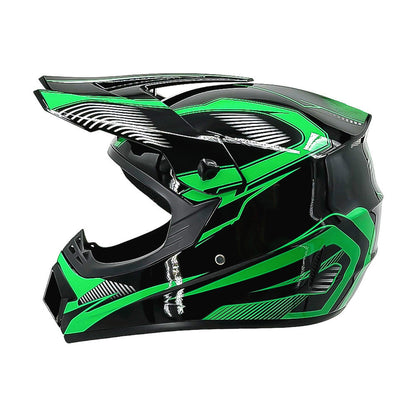 Dirt Bike Helmet, Off Road Motocross Helmet with Reinforced Chin Guard – image 10