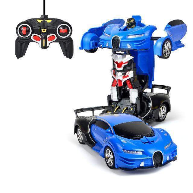 Remote Control Car, Transforming Toy Car with LED Lights and Sound – image 4