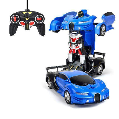 Remote Control Car, Transforming Toy Car with LED Lights and Sound – image 4