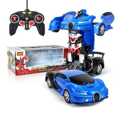 Remote Control Car, Transforming Toy Car with LED Lights and Sound – image 14