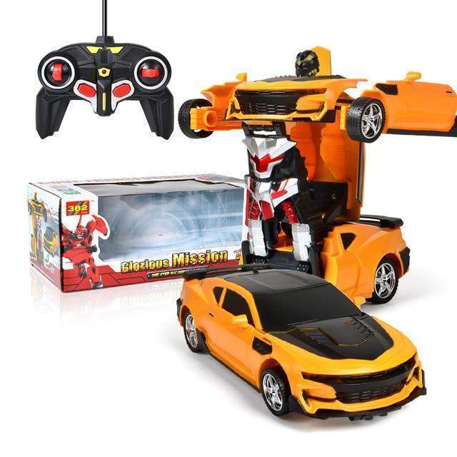Remote Control Car, Transforming Toy Car with LED Lights and Sound – image 12
