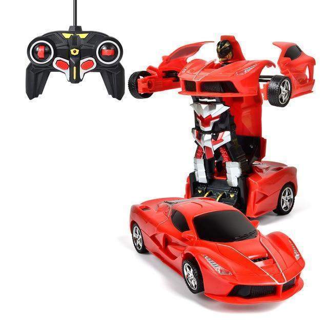 Remote Control Car, Transforming Toy Car with LED Lights and Sound – image 18