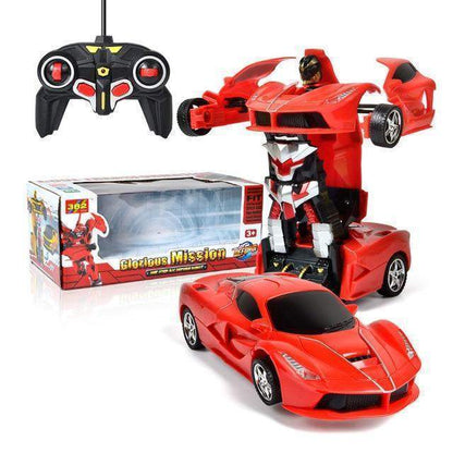 Remote Control Car, Transforming Toy Car with LED Lights and Sound – image 6