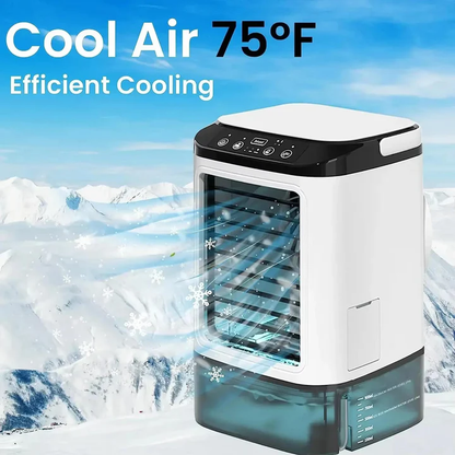 Portable Air Cooler, Evaporative Cooler with Adjustable Fan Speed – image 7
