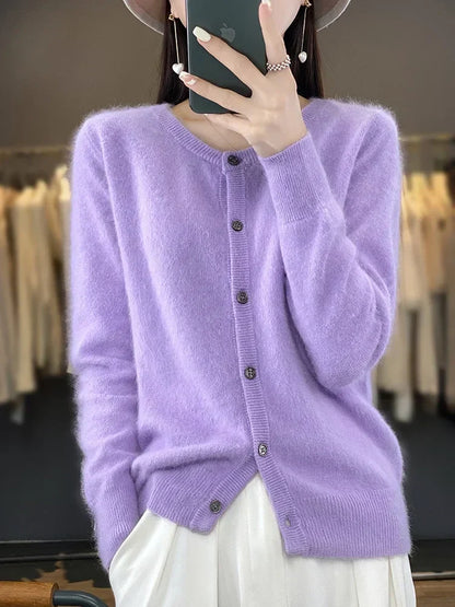 Cashmere Sweater Cardigan for Women – image 5