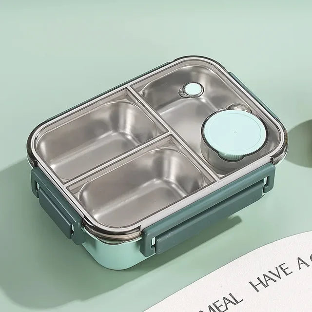Food Storage Container with Sealed Lid, Insulated Lunch Box for Work and School