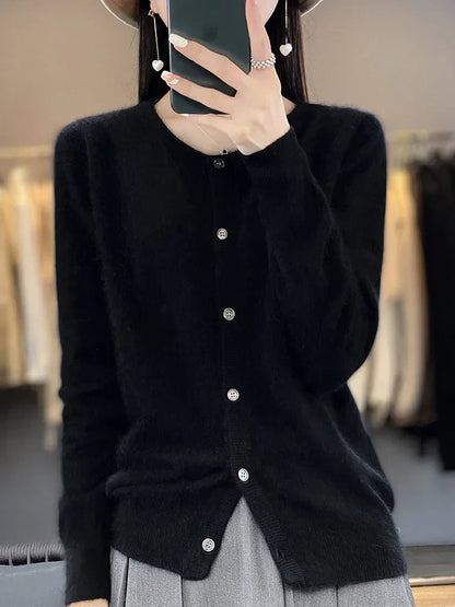 Cashmere Sweater Cardigan for Women – image 13