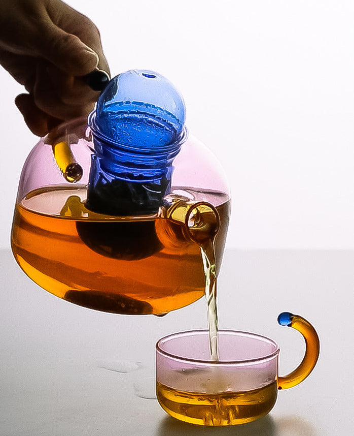Glass Teapot with Tokyo Design, Kitchen Decor Accent – image 6