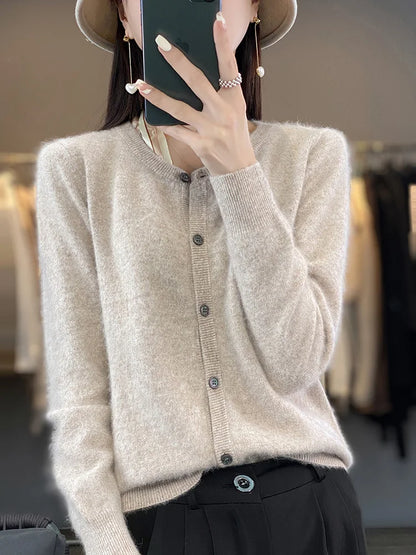 Cashmere Sweater Cardigan for Women, Soft Womens Sweaters – image 6