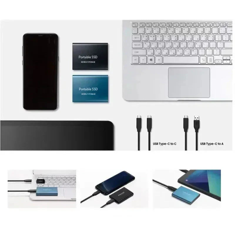 External SSD 2TB, External Hard Drive for Laptop and Desktop PC – image 6