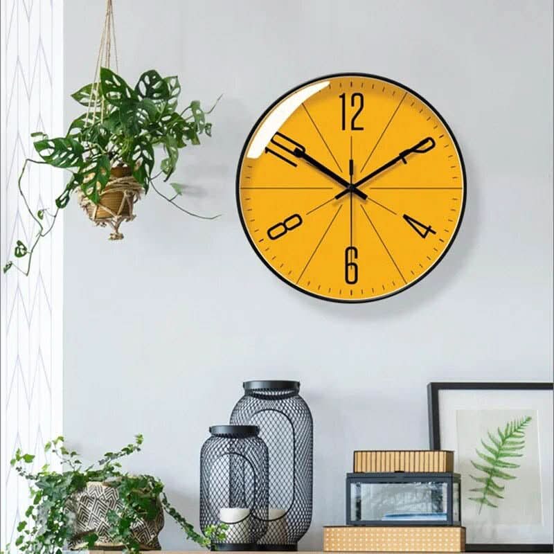 Analog Clock for Wall, Modern Silent Wall Clock for Living Room and Kitchen