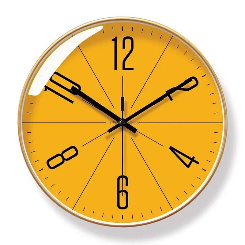 Analog Clock for Wall, Battery Operated Quartz Clock – image 5