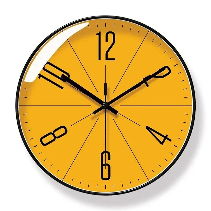 Analog Clock for Wall, Battery Operated Quartz Clock – image 7