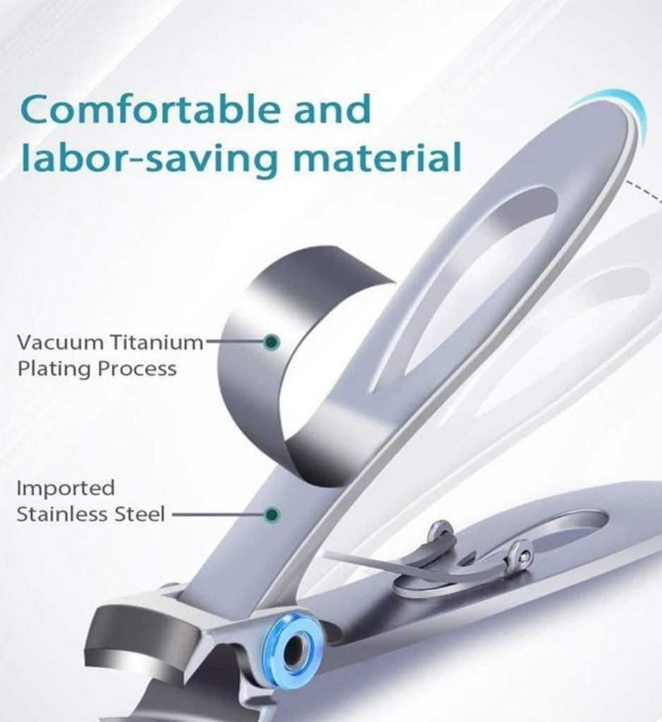 Nail Clippers for Thick Toenails, Heavy Duty Toenail Clippers with Precision Blades