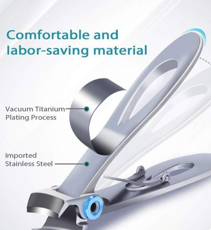 Nail Clippers for Thick Toenails, Heavy Duty Toenail Clippers with Precision Blades