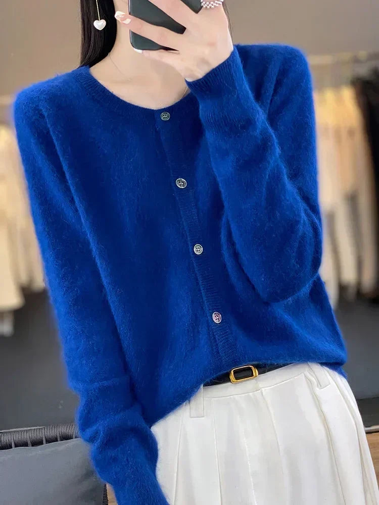 Cashmere Sweater Cardigan for Women – image 9