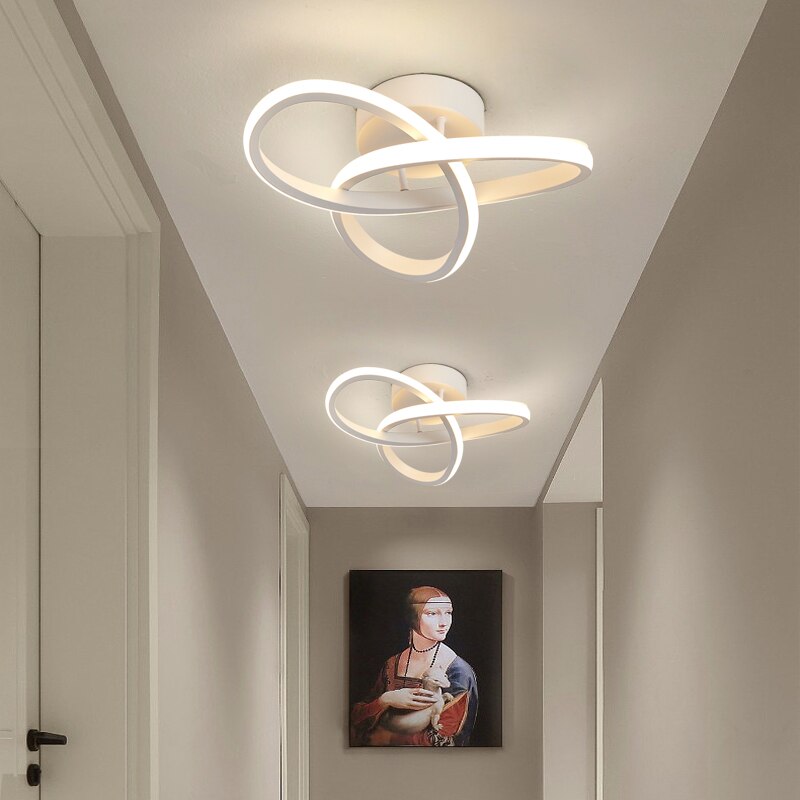 Flush Mount Ceiling Light, Dining Room Light Fixture with 3 Adjustable Rings