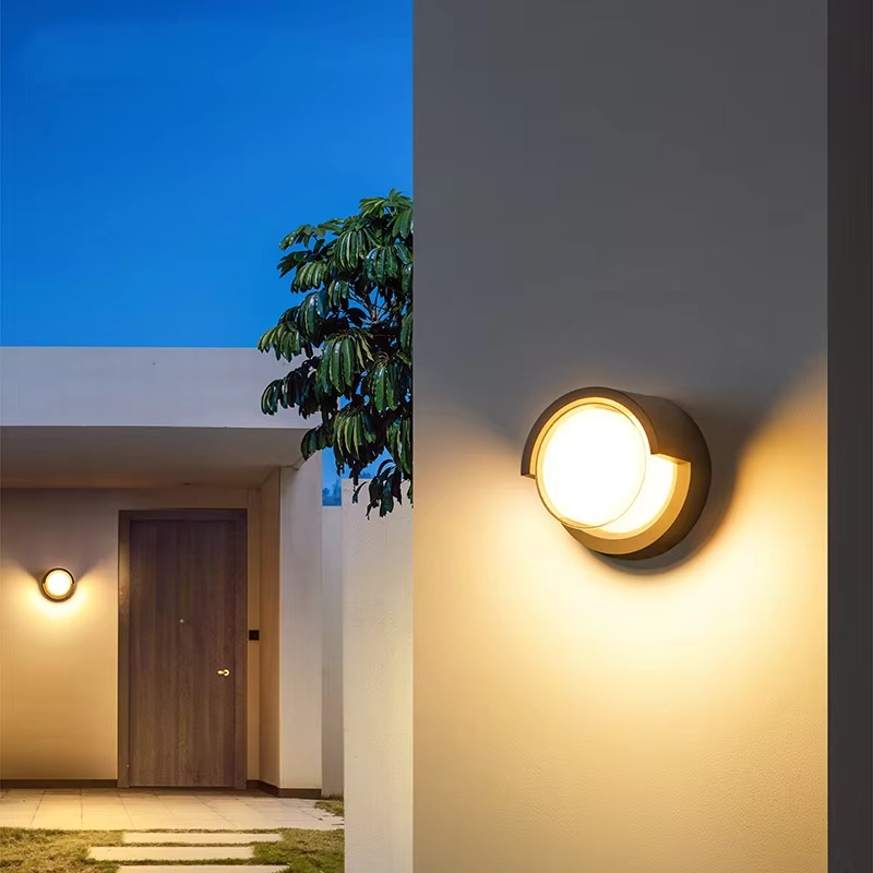 Outdoor Wall Lamp, Motion Sensor Porch Light – image 6