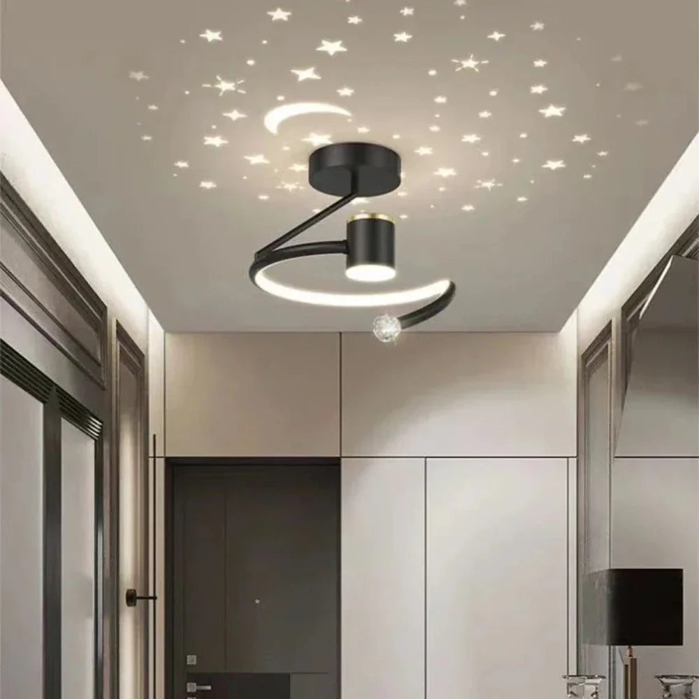 Starry Sky LED Ceiling Lamp, Recessed Light or Flush Mount Ceiling Light for Bedroom – image 5