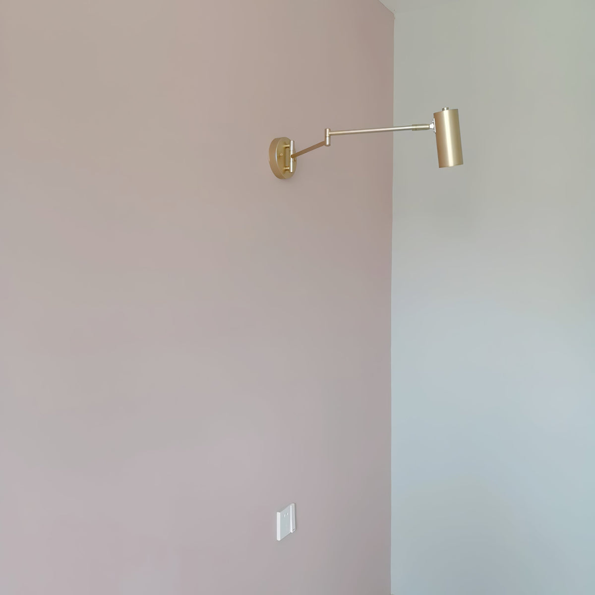 Swing Arm Wall Lamp, LED Wall Light Fixture for Reading – image 21