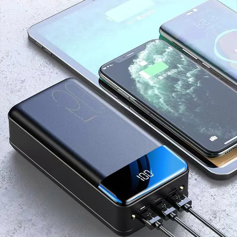 Portable Charger 100000mAh Power Bank, Fast Charging Portable Power Bank with USB C