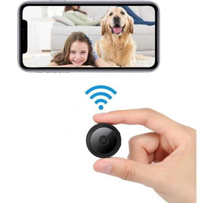Home Security Camera, Mini Wireless Security Camera with Night Vision and 1080P HD Video, Magnetic Nanny Cam