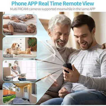 Home Security Camera, Mini Wireless Security Camera with Night Vision and 1080P HD Video